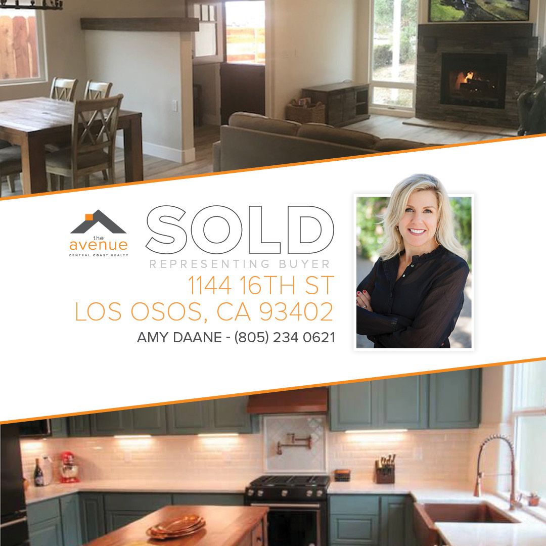 Amy Daane - SOLD-1144 16th St, Los Osos