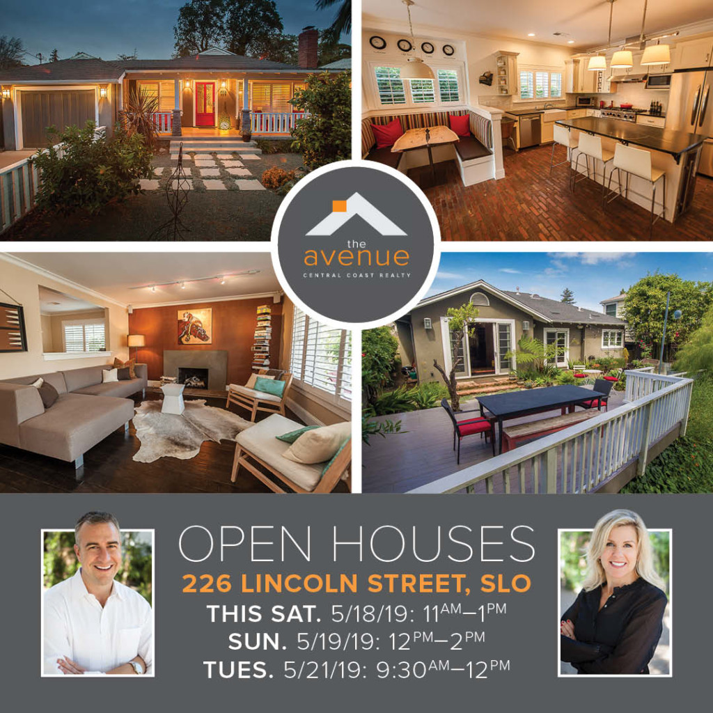 OPEN HOUSE - 226 Lincoln St, SLO