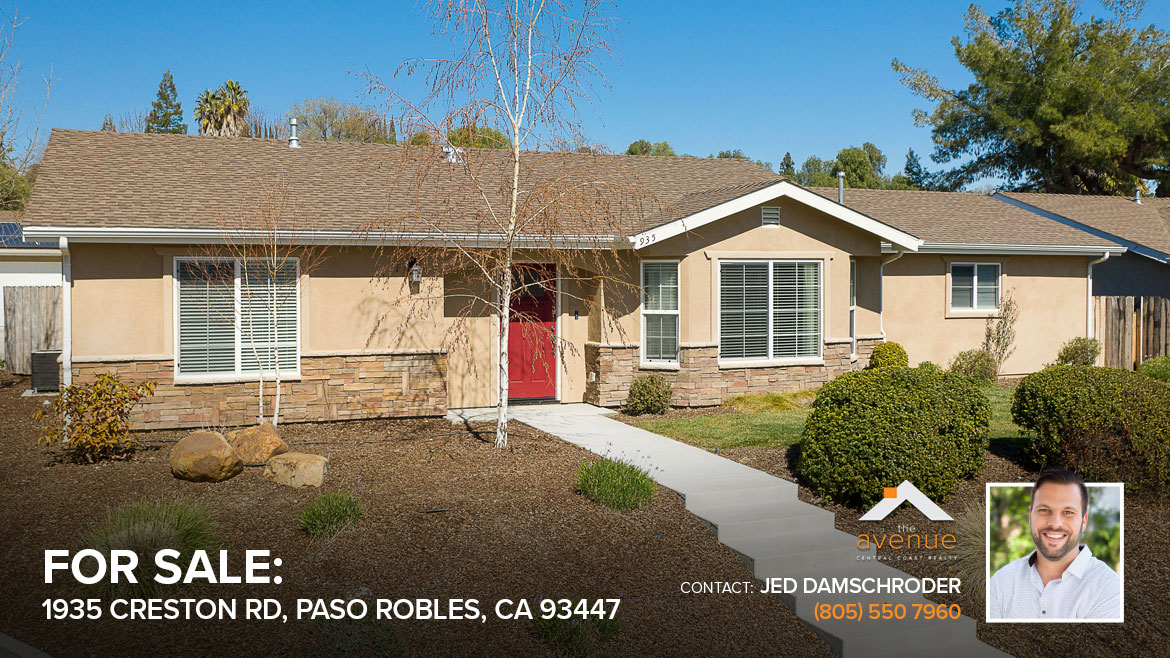 935 Creston Rd. Paso Robles