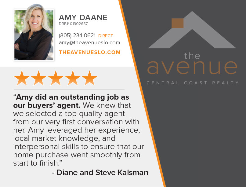 5-Star Testimonial for Amy Daane