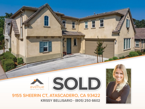 Congrats Krissy on the closing of 9155 Sheerin Ct, Atascadero!