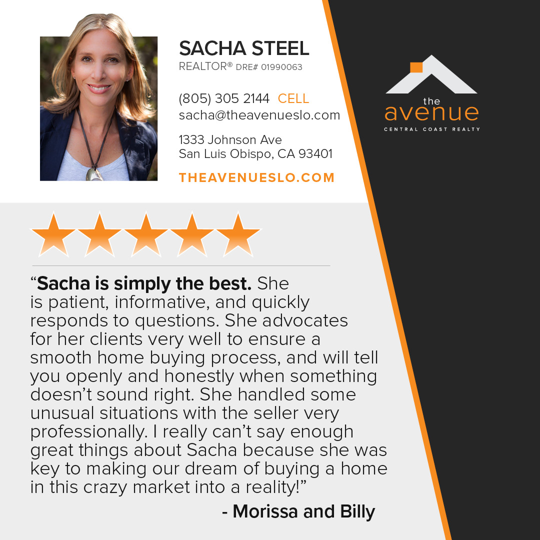 Testimonial for Sacha Steel