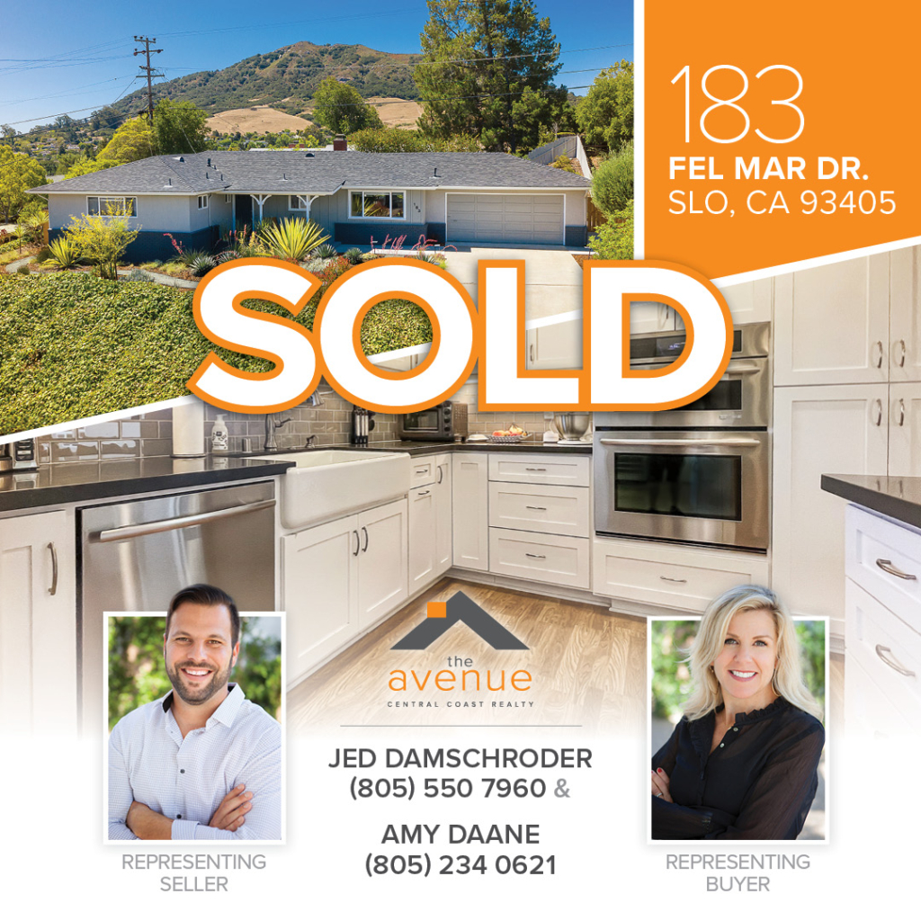 SOLD - 183 Fel Mar Dr., San Luis Obispo