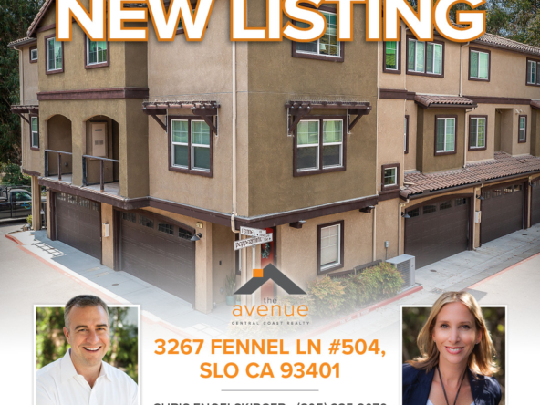 NEW TOWNHOUSE LISTING in SLO 🏡 Nestled within the centrally located Avivo Community; this 2 bedroom, 2 1/2 bath home showcases the very best of San Luis living, situated close to downtown, cafes, walking trails, the airport, Cal Poly and so much more.