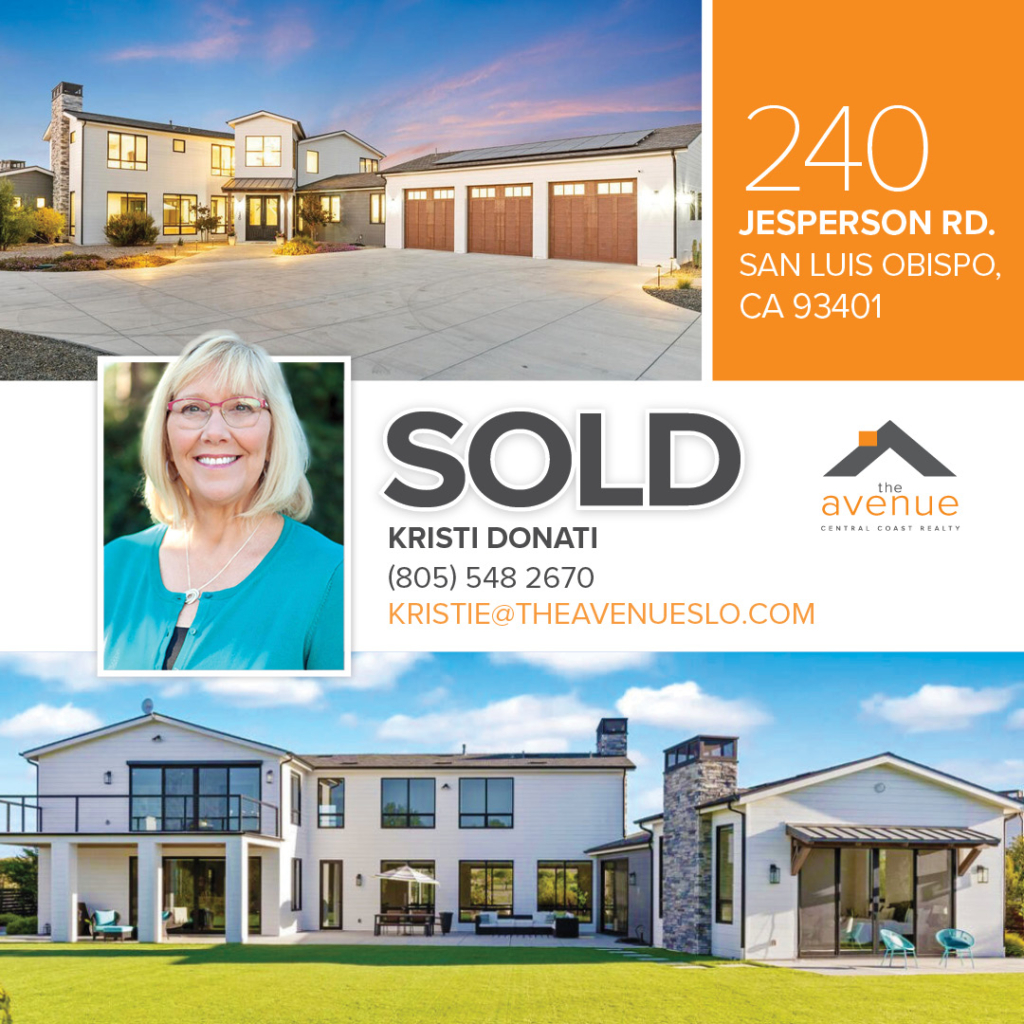 Kristie Donati - SOLD - The Avenue Central Coast Realty