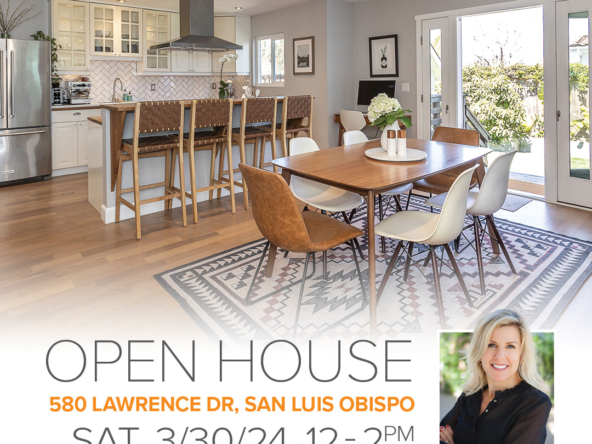 OPEN HOUSE - 580 Lawrence Dr, San Luis Obispo, CA 93401 - Amy Daane