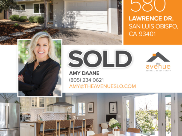 Amy Daane - SOLD, 580 Lawrence Dr, San Luis Obispo