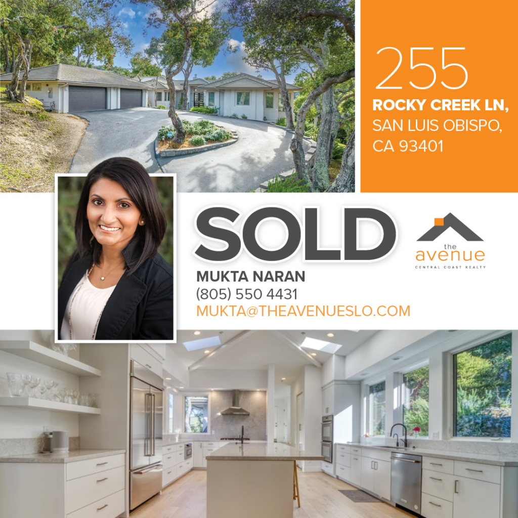 ✨SOLD! Congratulations to Mukta Naran on her recent closing of a mixed use property located at 1926 Broad Street in San Luis Obispo!🏡🔑
