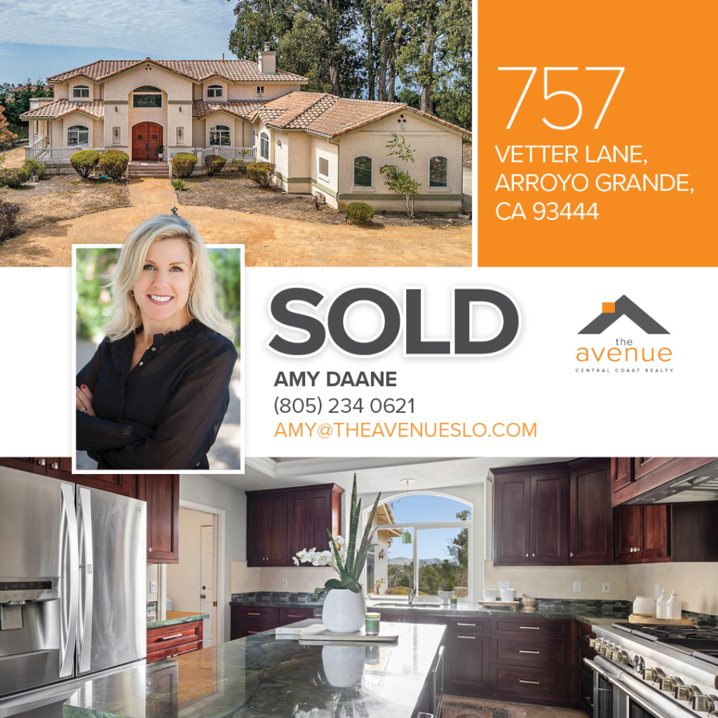 Amy Daane 757 Vetter Lane, Arroyo Grande